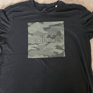Adidas Men's Black Camo T-Shirt
